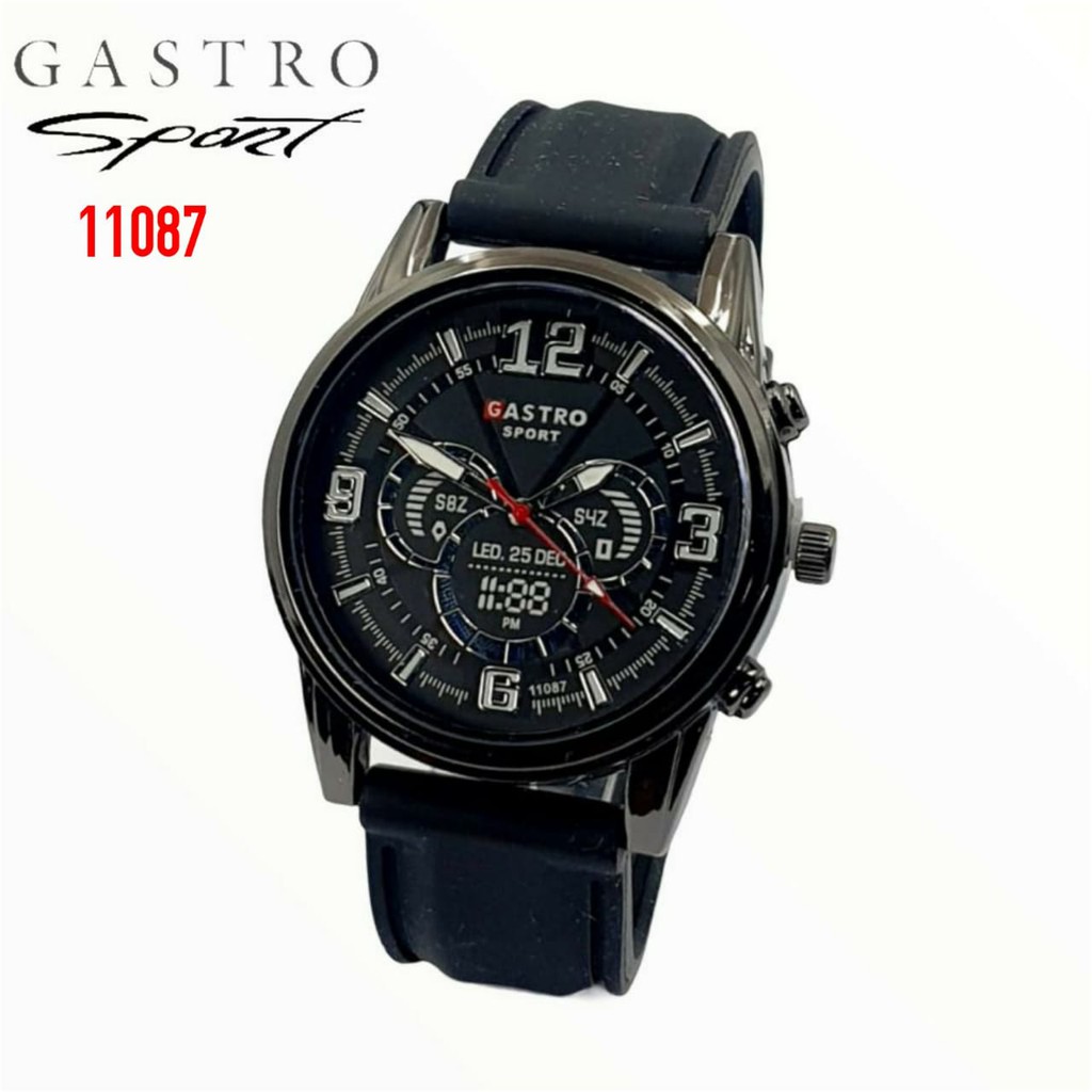 Jam Tangan Pria Karet SPORT GASTRO