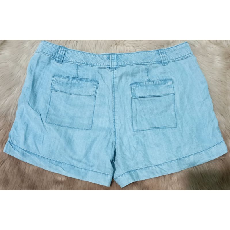 Celana Denim Loft Chambray Short Celana Pendek Wanita Branded Original