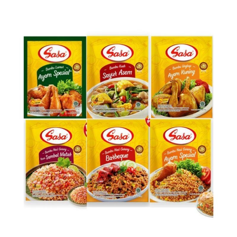 

SASA Bumbu Siap Pakai ( BUMBU GUMPAL/BEKU EXP AMAN)