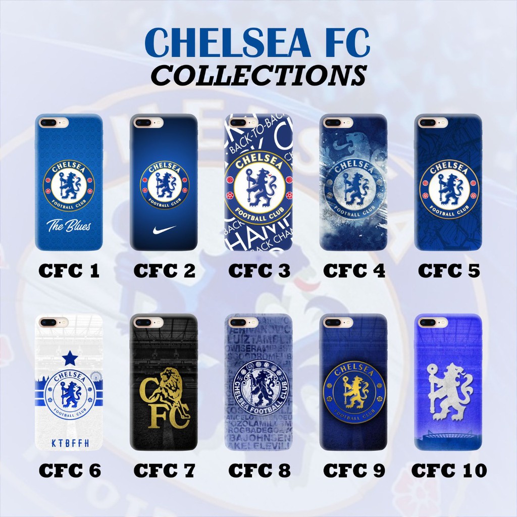 ready stok CHELSEA softcase printing iphone samsung vivo oppo redmi huawei realme asus nokia all typ