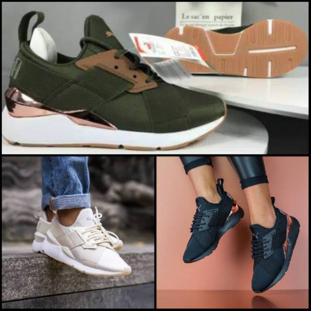 Sepatu Puma Muse Satin strap