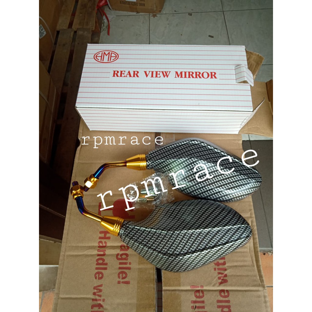 Spion Click Clik HMA Carbon Karbon Twotone Beat Vario 125 150 Pcx Nmax Aerox Mio Beat Fino Mio J Dll