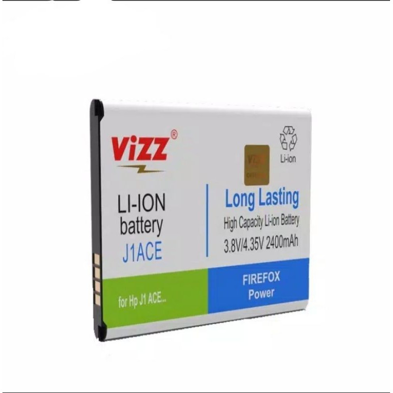 Baterai Vizz Samsung galaxy J1ace/J110 Double power Vizz