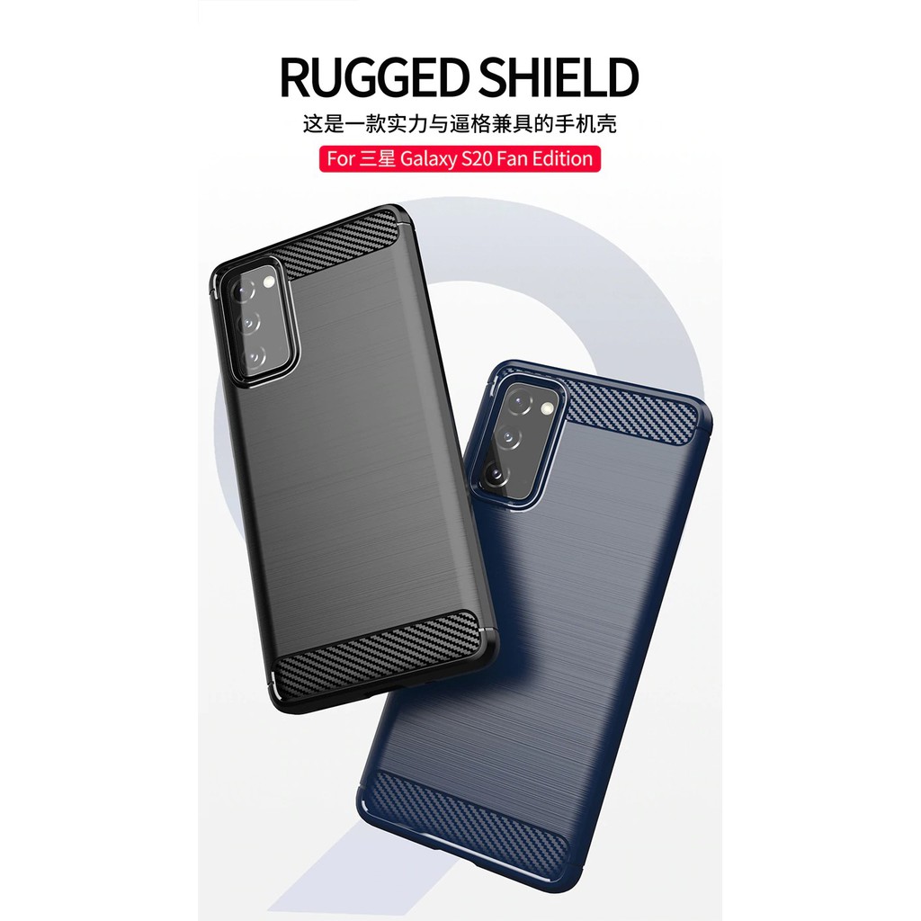 Case Samsung Galaxy S20 FE Brushed Armor Design ORI