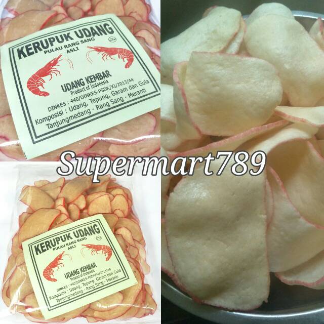 

KERUPUK UDANG ASLIMEREK UDANG KEMBARKHAS PULAU RANG SANG KEPULAUAN TANJUNG MEDANG