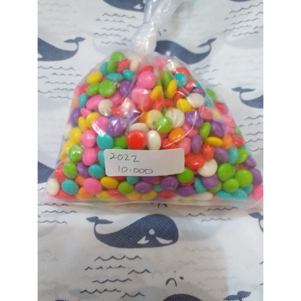 

Choco Chips Coklat Chips Bulat Kecil Pelangi Warna Warni 100 Gr