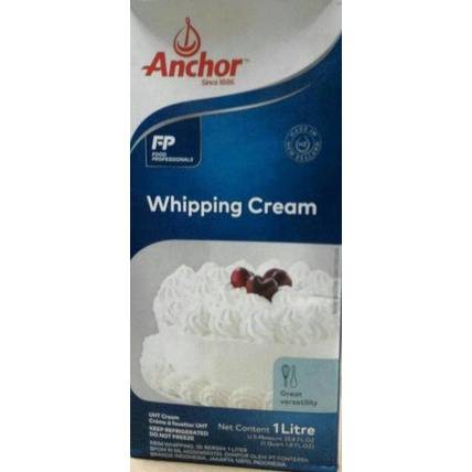 

(BISA COD) Whipping Cream Anchor 1ltrx12pcs