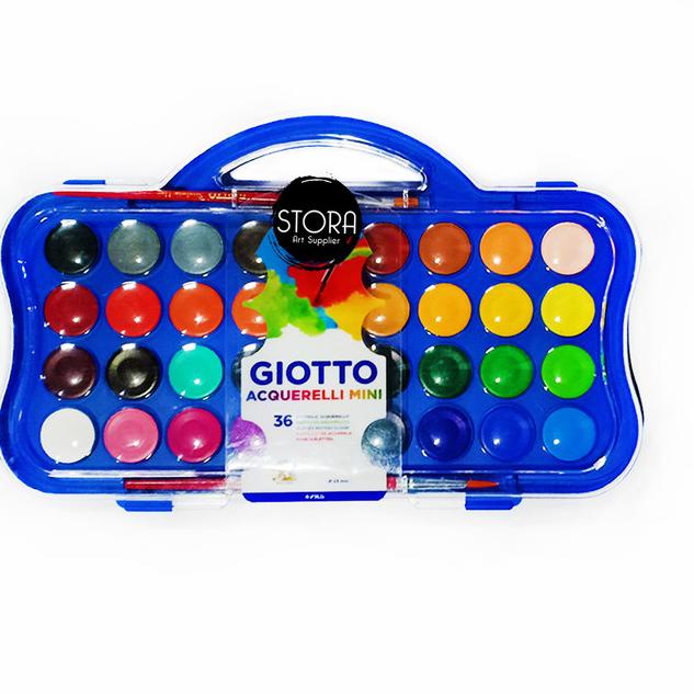 

♦ Giotto Acquerelli Mini Watercolor WaterColour Cake Cat Air Pocket 36 ☇