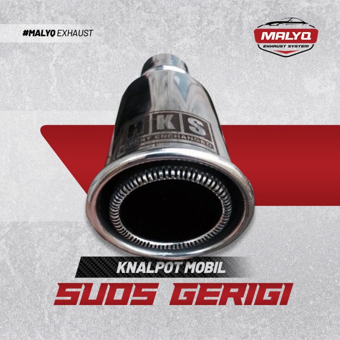 Knalpot Mobil Sos / Suos / Suos Bulat / Suara Jetbus