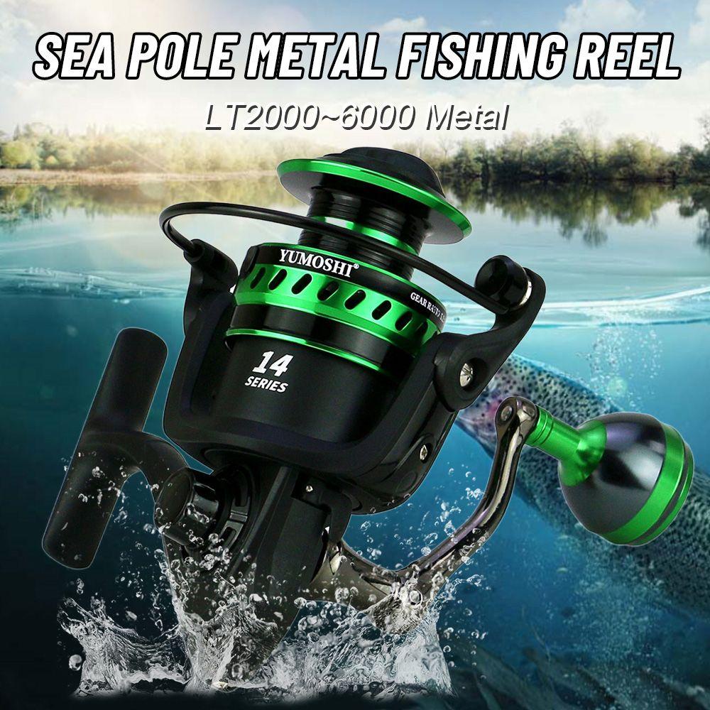 Preva Lure Wheel Dark Green Alat Pancing Pancing Air Sea Pole Wheel