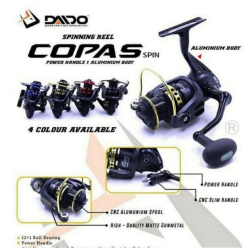 REEL PANCING DAIDO COPAS 1000 .... POWER HENDEL
