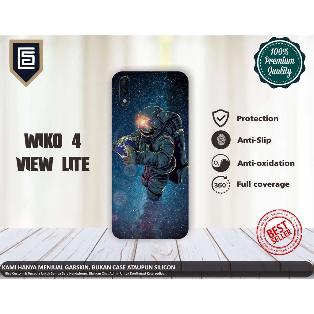 GARSKIN HP WIKO 4 VIEW LITE ASTROUNUT NASA BISA COD