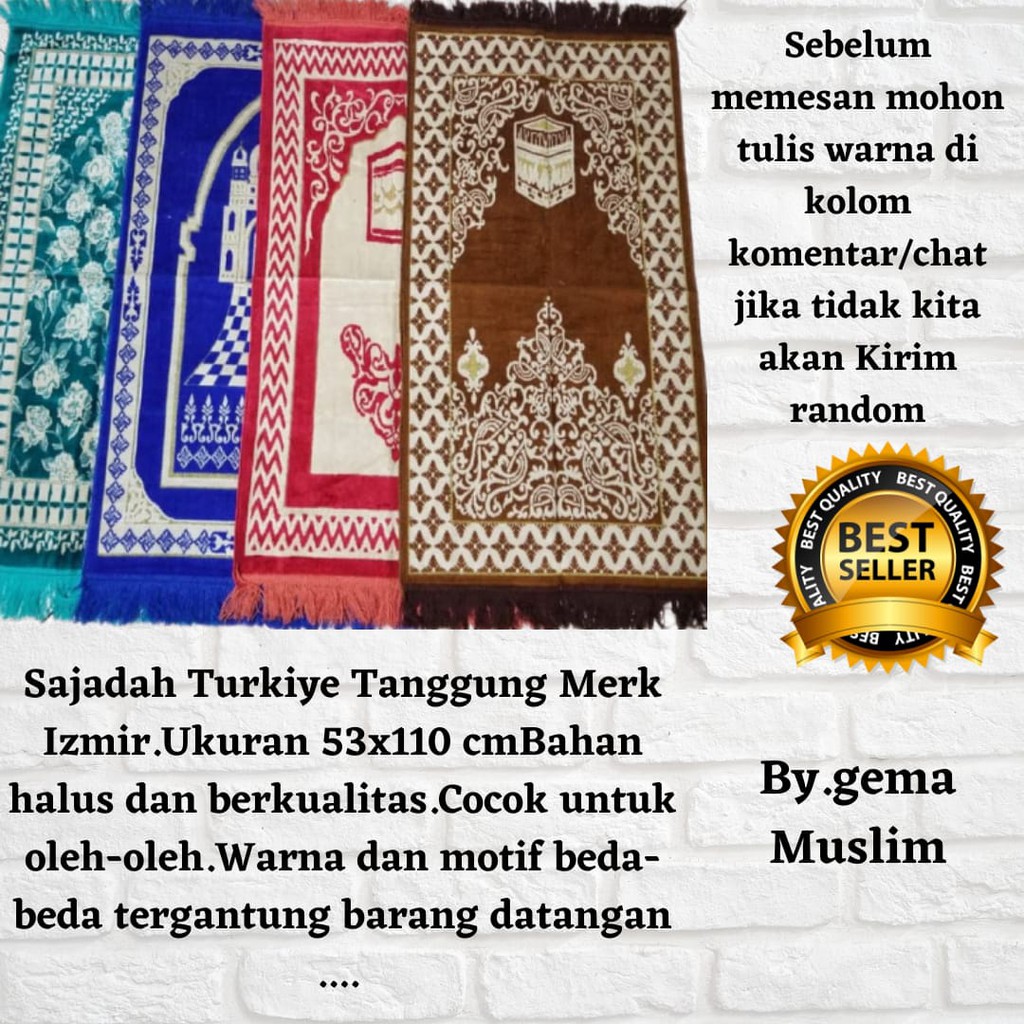 sajadah turki tanggung
