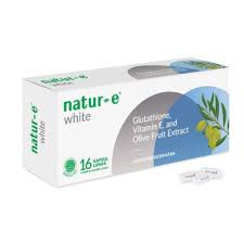 natur E white (kemasan strip isi 4 kapsul lunak)