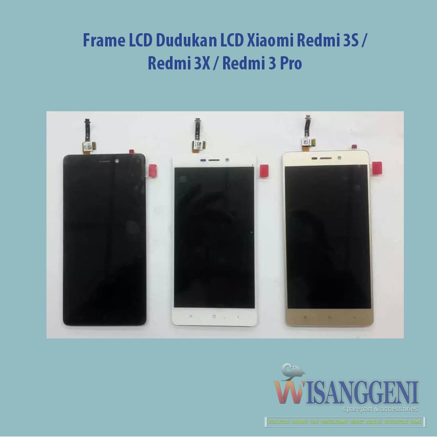 LCD Fullset Touchscreen Xiaomi Redmi 3 Redmi 3S Redmi 3X Original