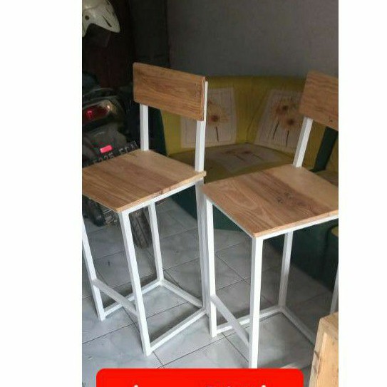 Kursi cafe. Kursi minimalis. Kursi besi