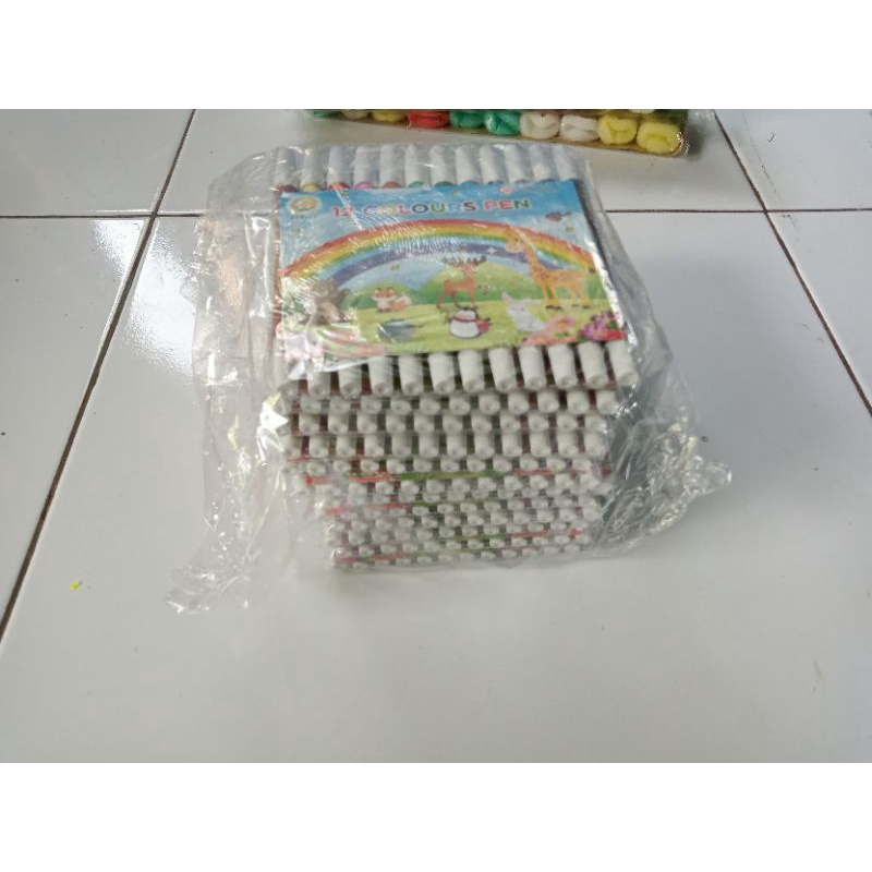 

spidol warna 1 pak besar isi 12 pcs