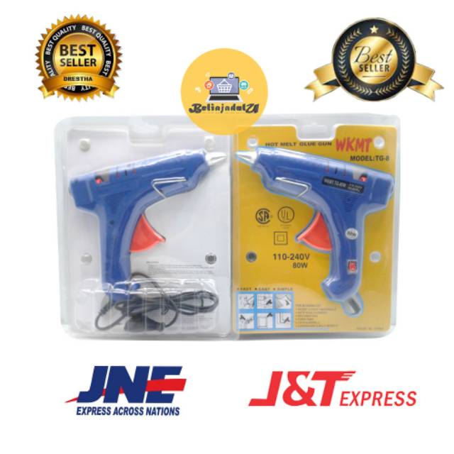 Beliajadulu88 Solder lem Glu gun wakamoto 80W - TG8 / Glue Gun Solder Lem Tembak