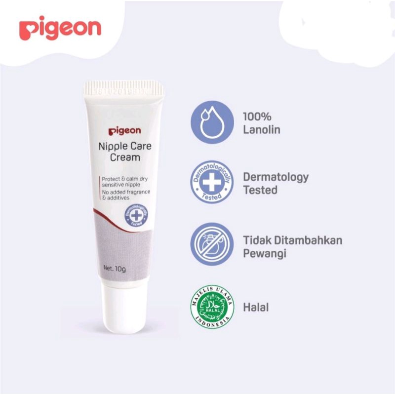 Pigeon nipple care cream 10gr/Cream Pelindung Puting