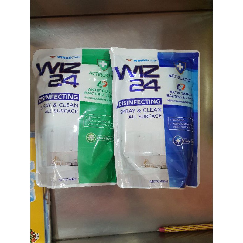WIZ 24 DISINFECTING ACTIGUARD Refill 400ml