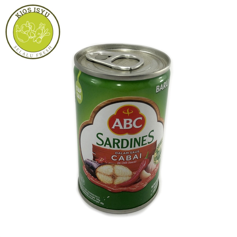 

Sardines Saus Cabai ABC 155gr