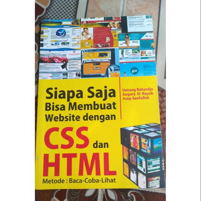 Jual siapa saja bisa membuat website dengan CSS dan HTML | Shopee Indonesia