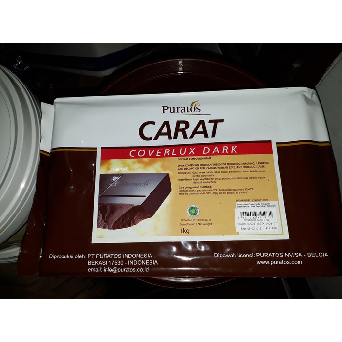 

COKLAT PURATOS CARAT COVERLUX DARK