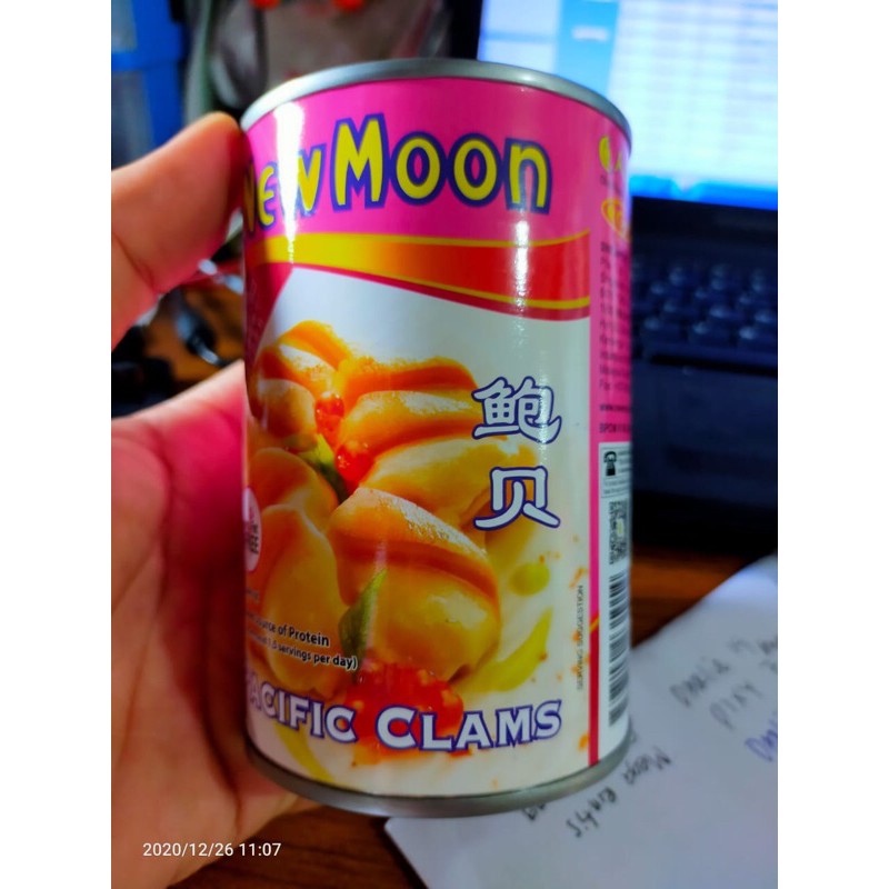 Pacific Clams New Moon 425gram