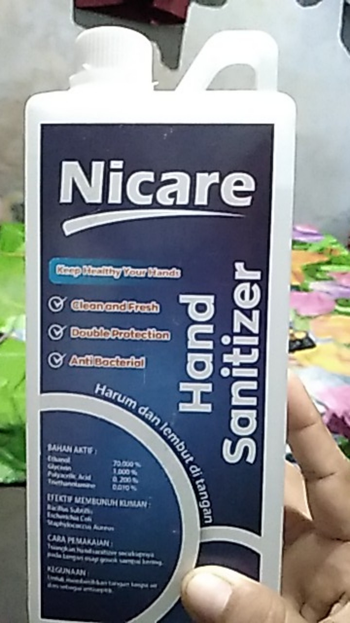 Hand Sanitizer Aroma Aloevera 1 Liter Nicare