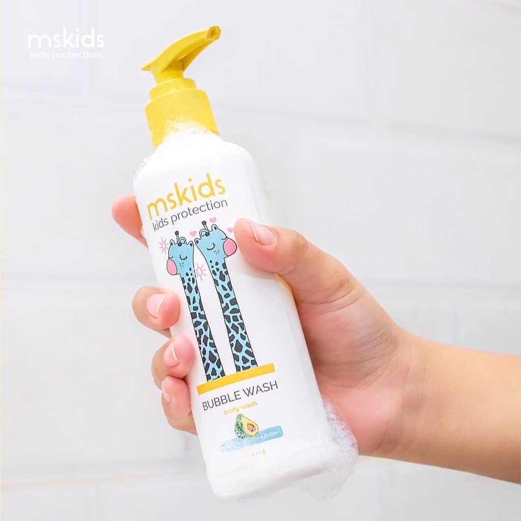 MSKIDS Bubble Body Wash Sabun Cair Mandi Anak Bayi