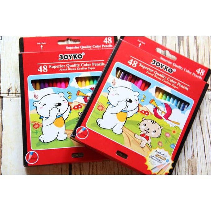 

Sale!! Pensil Warna Joyko 48 Warna Cp-48Pb Terbaru