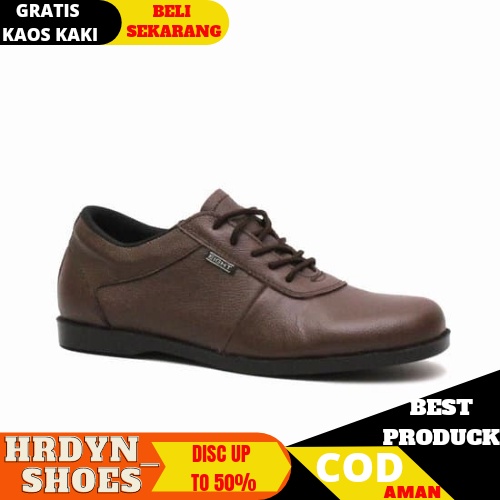 SEPATU CASUAL FORMAL PANTOFEL EIGTH ORIGINAL 100% KULIT ASLI !! N0121