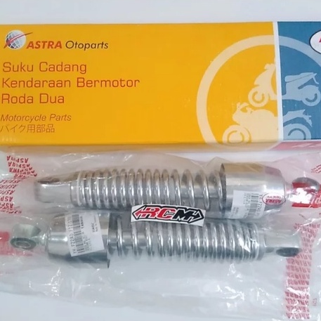 SHOCK SHOK SKOK BREAKER BEKER ABS PEREDAM KEJUT SET BELAKANG FIZ-R F1ZR F1Z R PER SILVER ORI ASPIRA