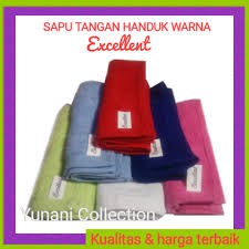 SAPU TANGAN HANDUK WARNA EXCELLENT - HANDUK MUKA - SOUVENIR