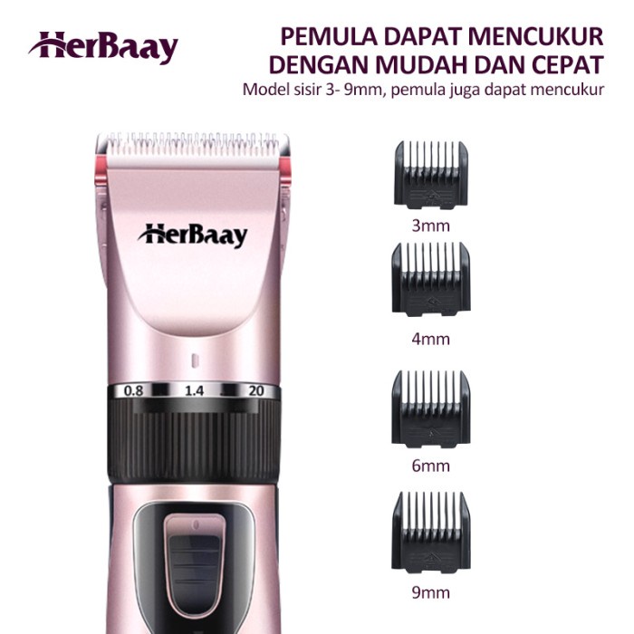 Alat Cukur Rambut Elektrik Electric Hair Clipper Cordless Professional Mesin Cukur Rambut - Gold (E6B2) Alat Cukur Alis Mesin Cukur Rambut BISA COD Alat Cukur Rambut Elektrik Alat Cukur Kumis Mesin Cukur Rambut Listrik Q5N3 Alat Cukur Rambut Elektrik Tan