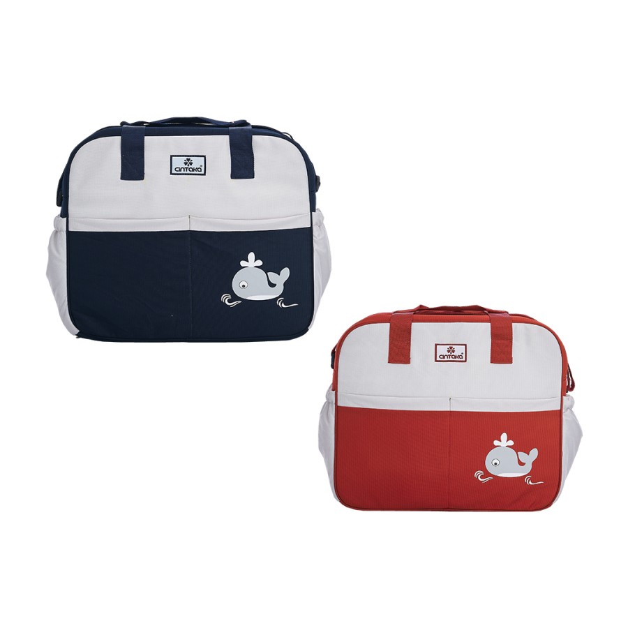 Cintaka Tas Bayi Besar Saku Print Whale Series - TCT 2551