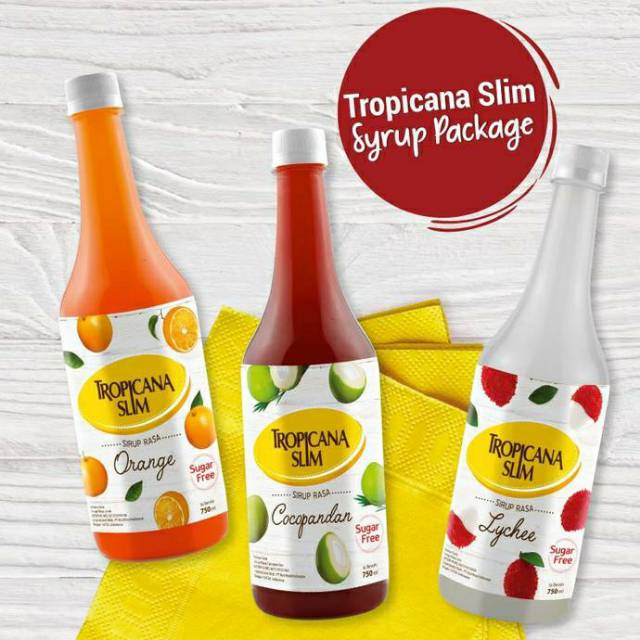 

TROPICANA SLIM syrup 720 ml