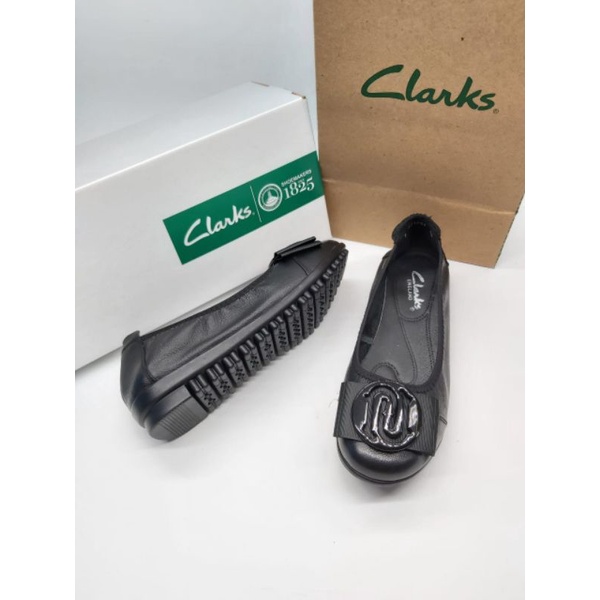 Clarks shoes 21801 kulit sapi asli