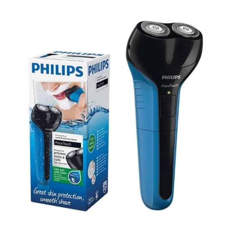 Philips Shaver AT600 Aqua Touch Wet &amp; Dry Alat cukur Kumis Philips AT600