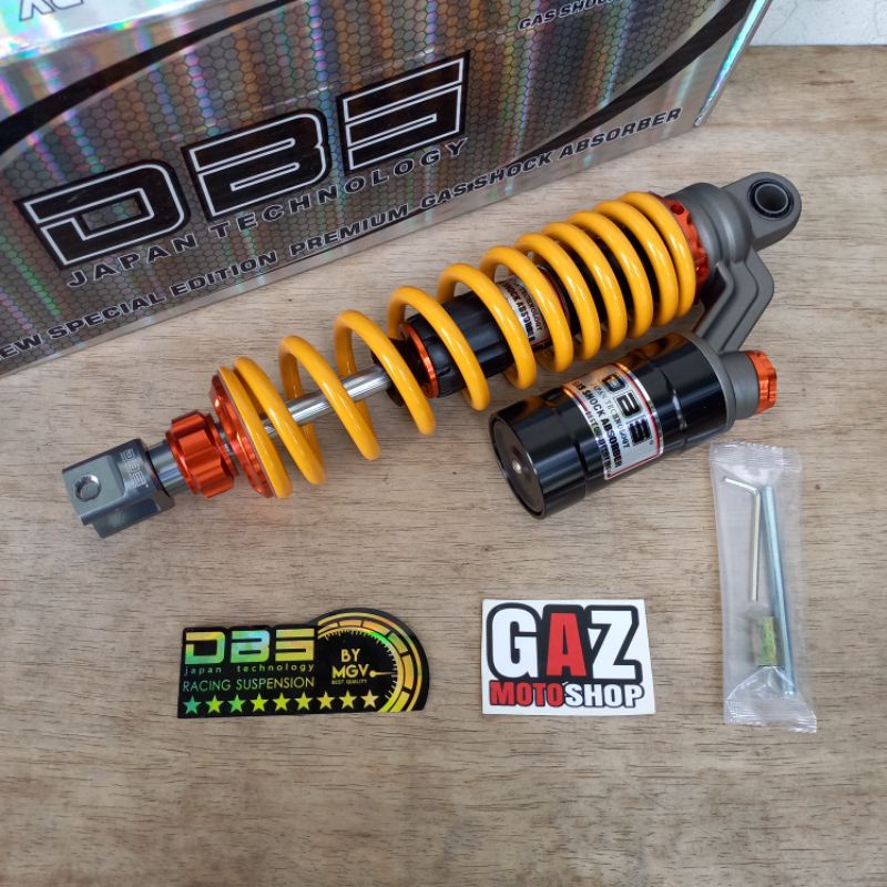 Shock Tabung Matic DBS GP Series Yellow Shockbreaker Copy ktc Skok Beat Vario 125 150 Mio X Ride