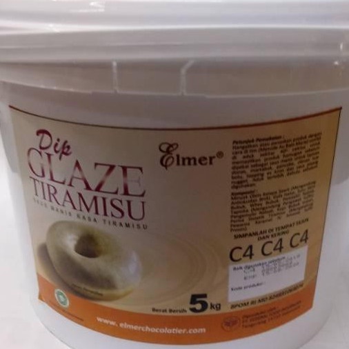 

Elmer Dip Glaze Tiramisu C4 5Kg