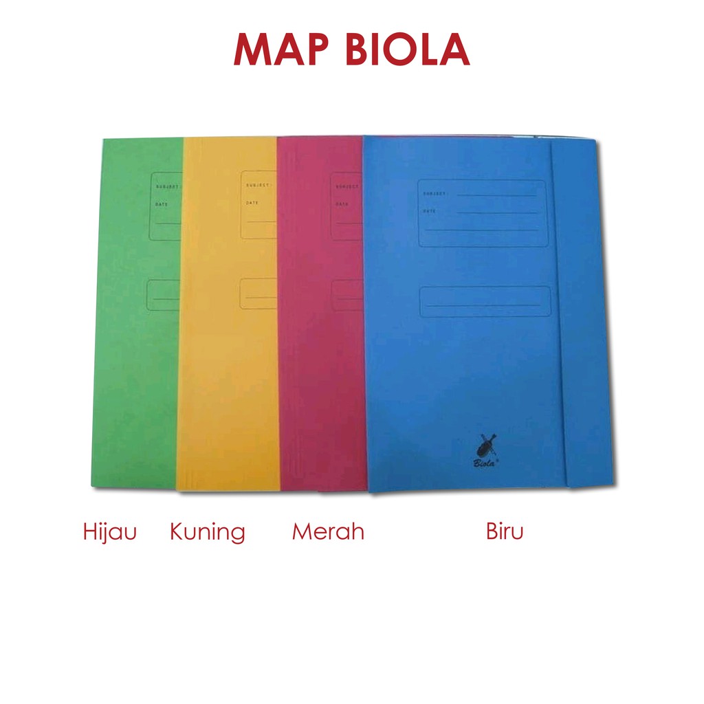 Jual MAP KERTAS POLOS BERWARNA | Shopee Indonesia