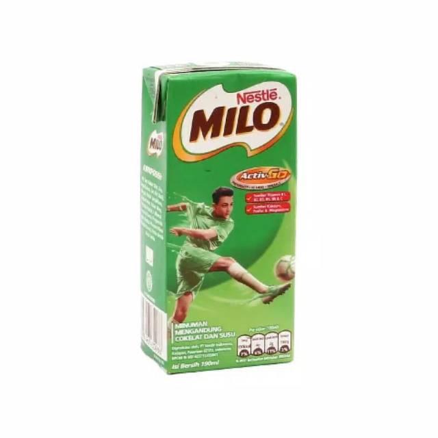 

Susu UHT Milo Cair 180ml Karton