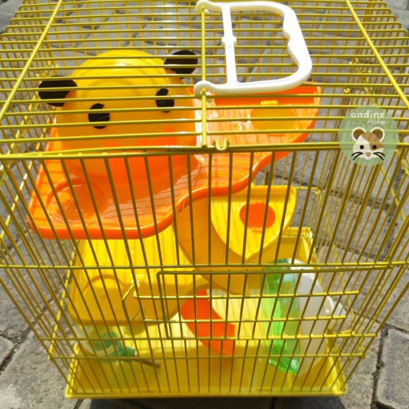 [ONDINE PETSHOP] Kandang Hamster Tingkat HC65-1
