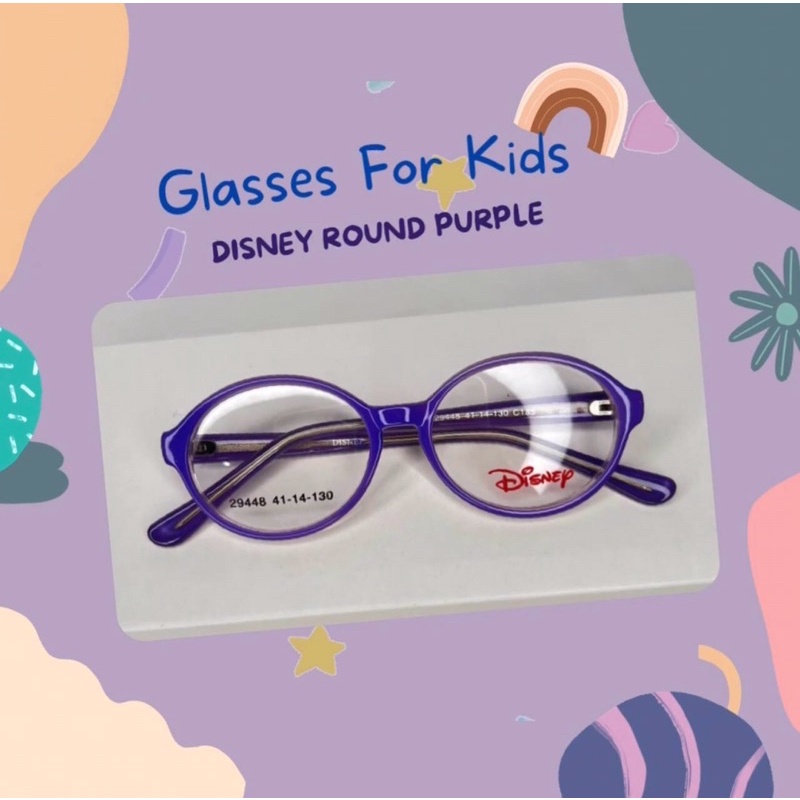 Frame Kacamata Anak Disney Round