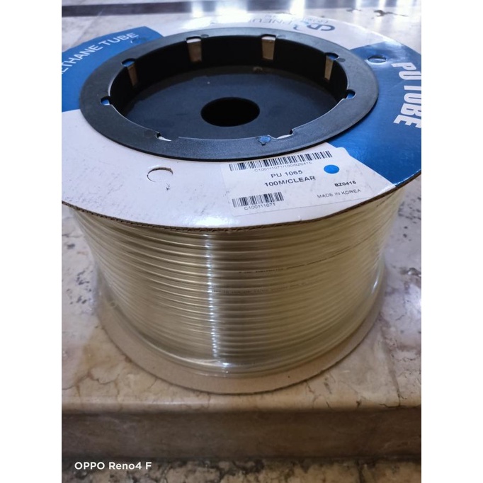 

Selang Polyurethane PNEUMATIC PU 10mm OD x 6,5mm ID /meter CLEAR -.