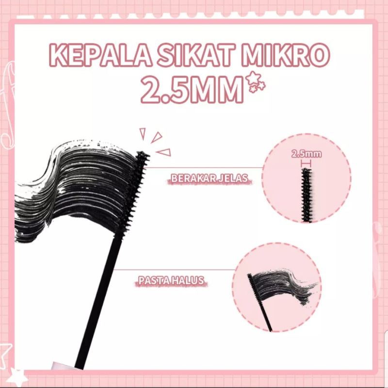 [COD &amp; READY STOCK] MASCARA WATERPROOF | MASCARA BAYFREE WATERPROOF | BAYFREE NATURAL FINE BRUSH MICRO | MASKARA BAYFREE | MASKARA ANTI AIR DAN TAHAN LAMA