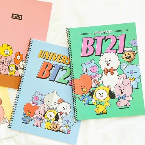 

Official BT21 Spring Note