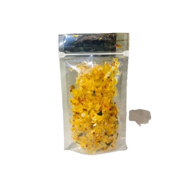 

keripik kaca extra pedas daun jeruk