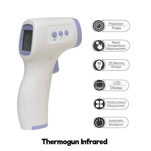 TERMOMETER GUN THERMOMETER INFRARED TEMBAK DIGITAL DUAL MODE